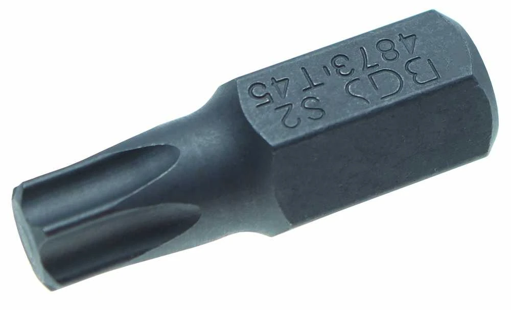 Grąžtas Bgs Technic Antgalis | ilgis 30 mm | 10 mm (3/8") storis | T-Star (Torx) T45 (4873)
