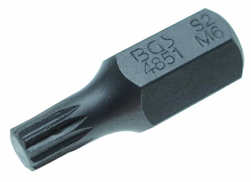 Bgs Technic Antgalis | ilgis 30 mm | 10 mm (3/8") storis | Spline (XZN) | M6 (4851)