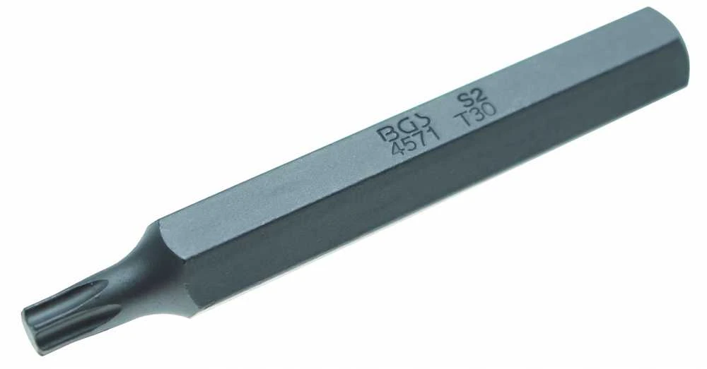 Grąžtas Bgs Technic Antgalis | ilgis 75 mm | 10 mm (3/8") storis | T-Star (Torx) T30 (4571)