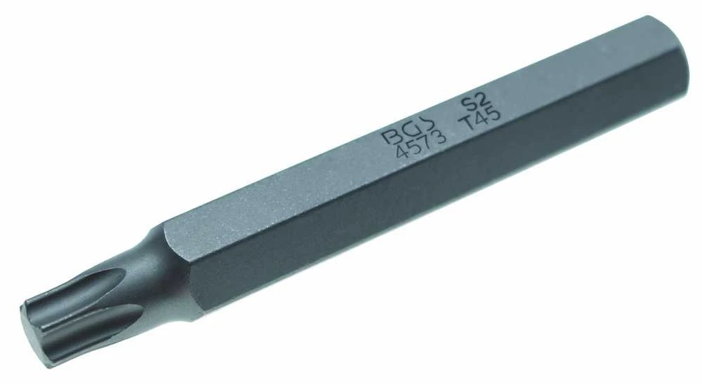 Grąžtas Bgs Technic Antgalis | ilgis 75 mm | 10 mm (3/8") storis | T-Star (Torx) T45 (4573)