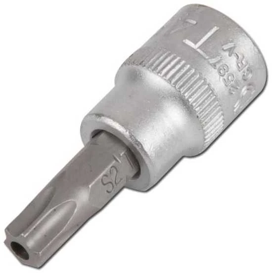 Bgs Technic Antgalis įpresuotas į galvutę | 10 mm (3/8") | T-star su skyle (Torx) T20 (2571)