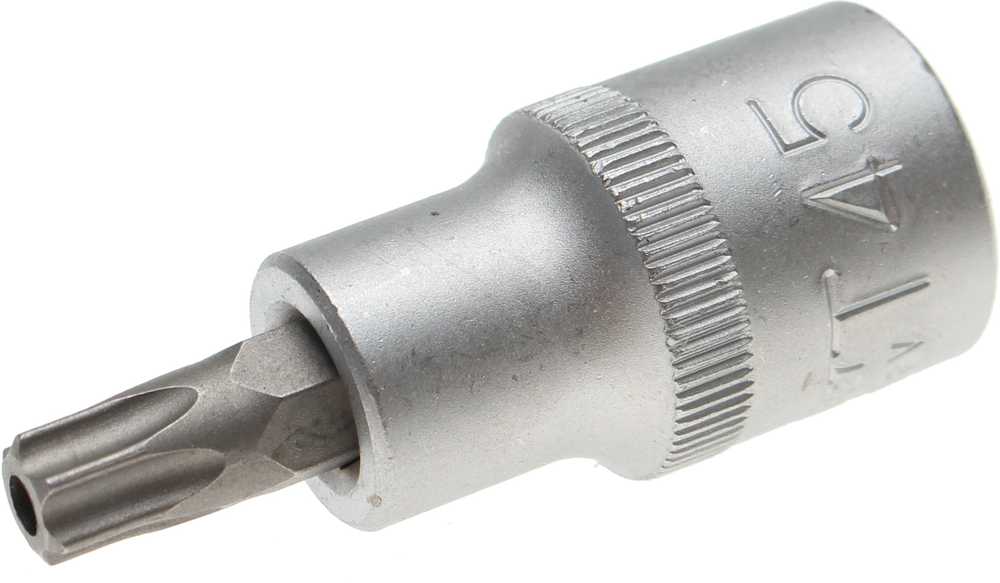 Bgs Technic Antgalis įpresuotas į galvutę | 12,5 mm (1/2") | T-Star su skyle (Torx) T45 (4327)