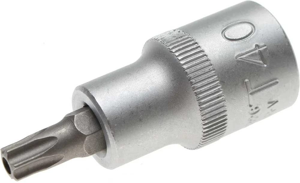 Bgs Technic Antgalis įpresuotas į galvutę | 12,5 mm (1/2") | T-Star su skyle (Torx) T40 (4326)