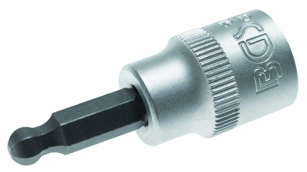 Bgs Technic Antgalis įpresuotas į galvutę | 10 mm (3/8") | hex šešiakampis | su šarnyru 5.5 mm (5113)