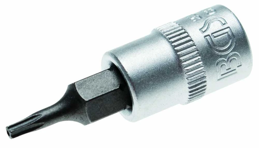 Bgs Technic Antgalis įpresuotas į galvutę | 6.3 mm (1/4") | T-Star su skyle (Torx) T8 (2356)
