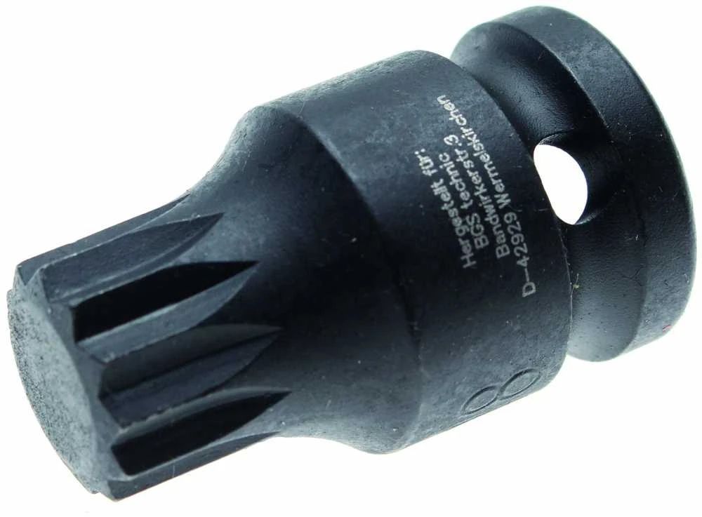 Bgs Technic Antgalis smūginis | 12,5 mm (1/2") | Spline (XZN) M18 (5381-M18)