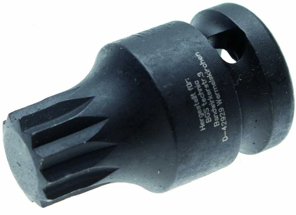 Bgs Technic Antgalis smūginis | 12,5 mm (1/2") | Spline (XZN) M16 (5381-M16)