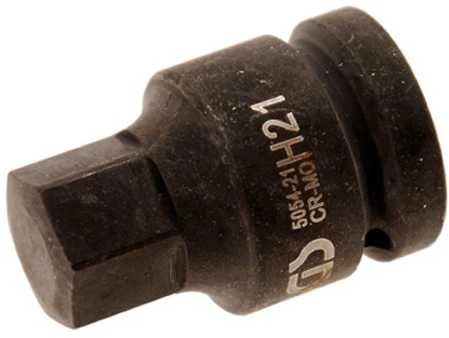 Grąžtas Bgs Technic Antgalis smūginis | 20 mm (3/4") | hex šešiakampis 21 mm (5054-21)