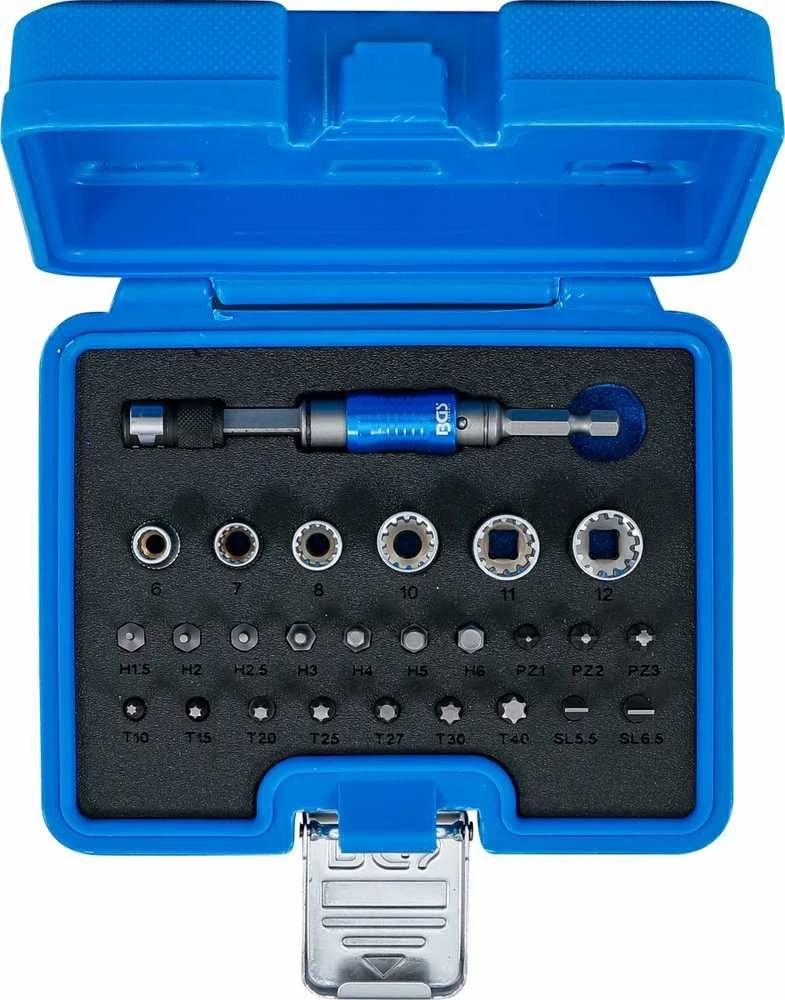 Bgs Technic Antgalių ir galvučių rinkinys | 6,3 mm (1/4") | 2-in-1 | 26 vnt. (4812)