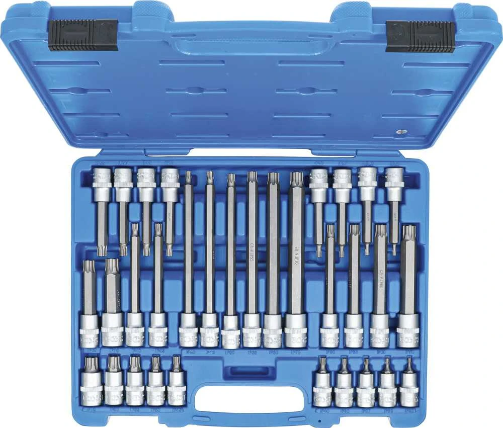 Bgs Technic Antgalių galvučių rinkinys BGS | 1/2" | TORX Plus TP20–TP70 | 32 vnt. (5190)