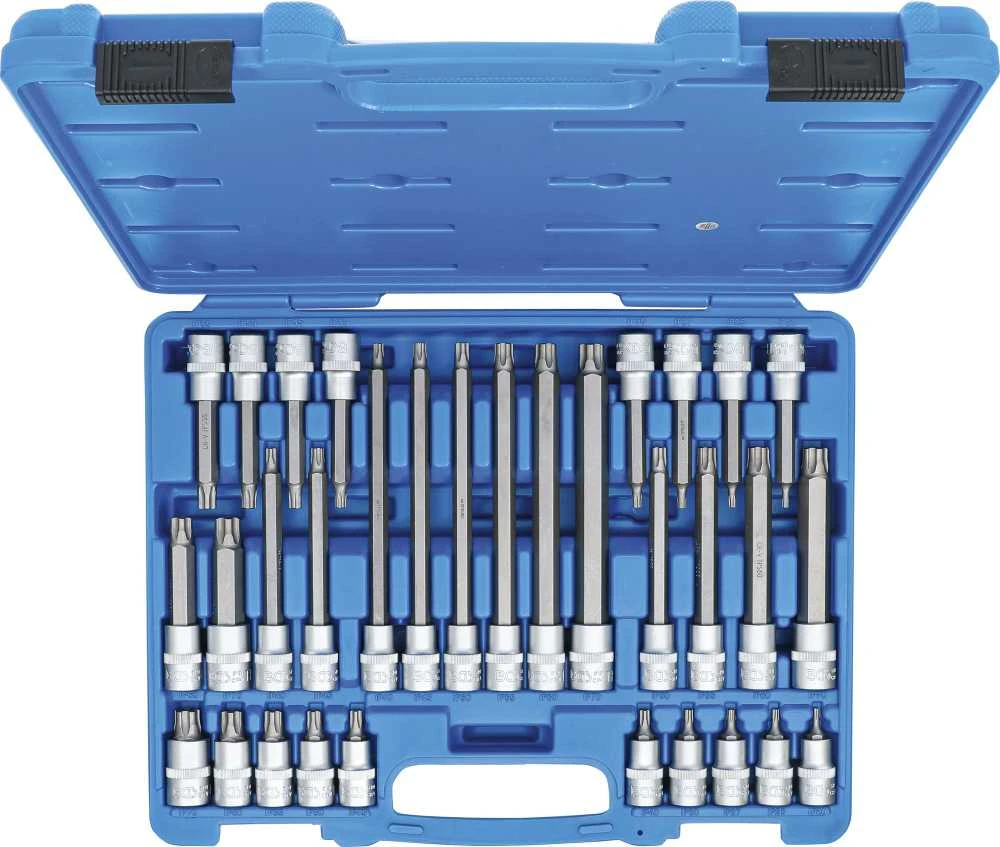 Bgs Technic Antgalių galvučių rinkinys BGS | 1/2" | TORX Plus Security TPS20–TPS70 | 32 vnt. (5191)