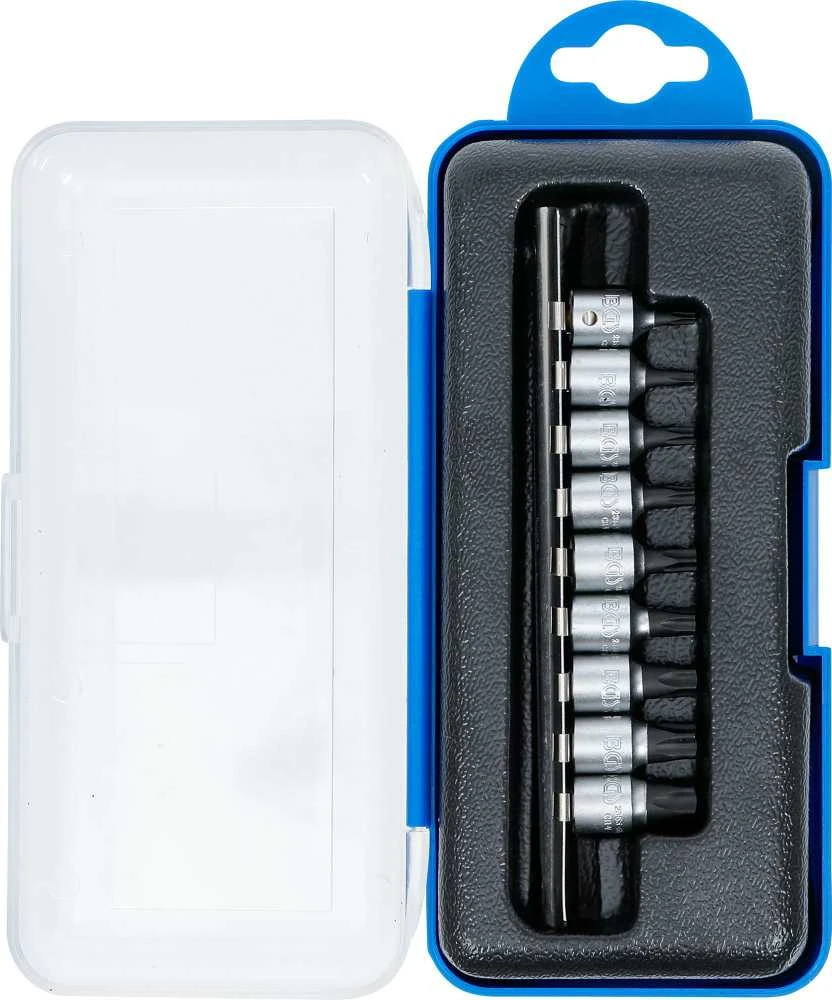 Bgs Technic Antgalių rinkinys | 6.3 mm (1/4") | T-Star 5-kampiai (Torx) | 9 vnt. (2355)