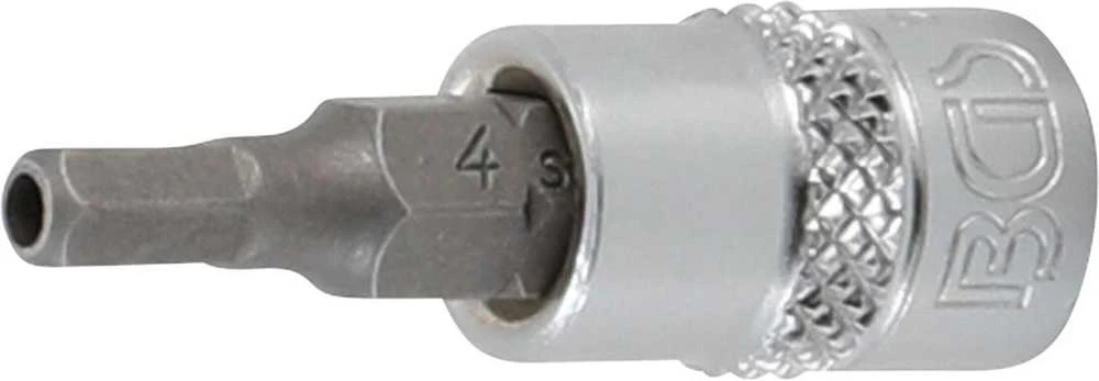 Bgs Technic Antgalių rinkinys | 6.3 mm (1/4") | hex šešiakampis | su skyle | 2 - 7 mm | 8 vnt. (5156)