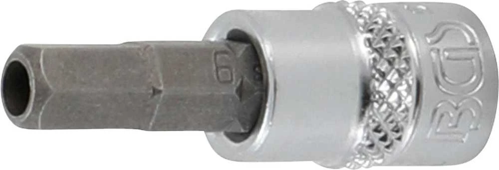 Bgs Technic Antgalių rinkinys | 6.3 mm (1/4") | hex šešiakampis | su skyle | 2 - 7 mm | 8 vnt. (5156)