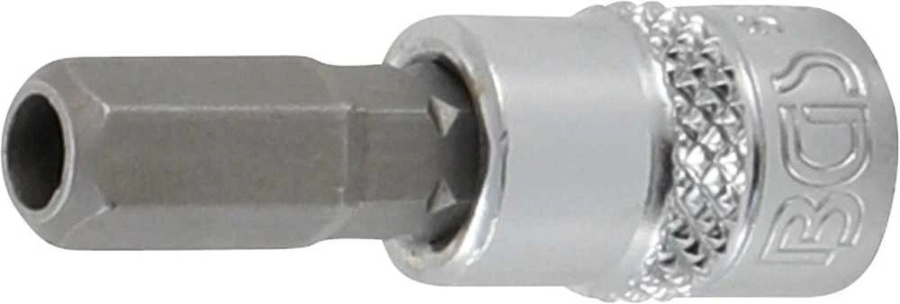 Bgs Technic Antgalių rinkinys | 6.3 mm (1/4") | hex šešiakampis | su skyle | 2 - 7 mm | 8 vnt. (5156)