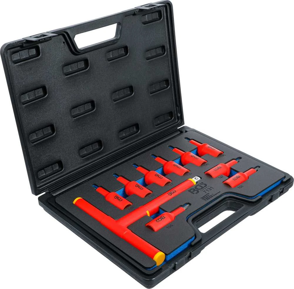Bgs Technic Antgalių rinkinys VDE profesionalus | 1/2" pavara | Torx T20–T55 | 10 vnt. (7131)