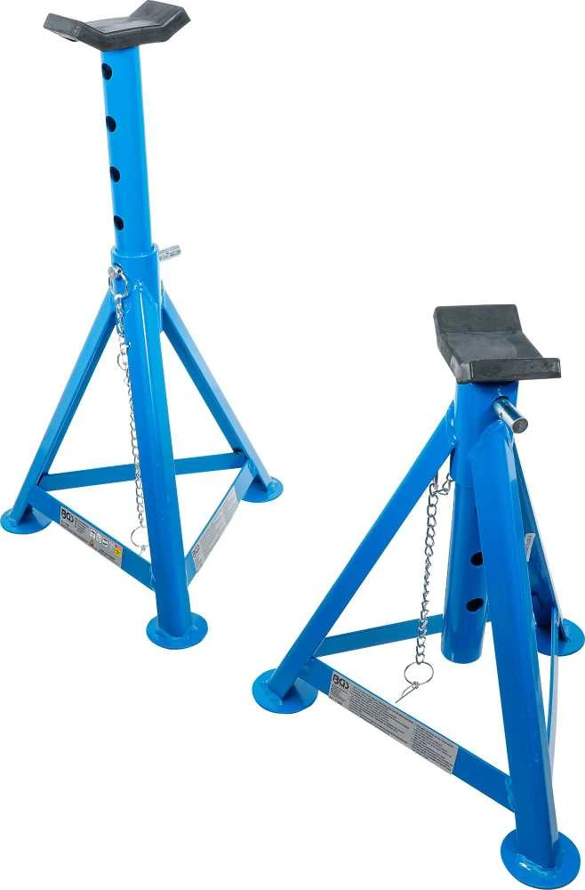 Bgs Technic Ašių stovai | Keliamoji galia 3000 kg | eiga 335 - 500 mm | 2 vnt (71030)