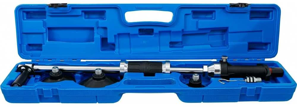 Bgs Technic Vakuuminis kėbulo remonto rinkinys su atbuliniu plaktuku ir rankine pompa (8703)