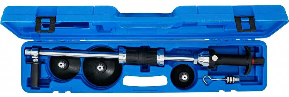 Bgs Technic Vakuuminis kėbulo remonto rinkinys su atbuliniu plaktuku ir rankine pompa (8703)
