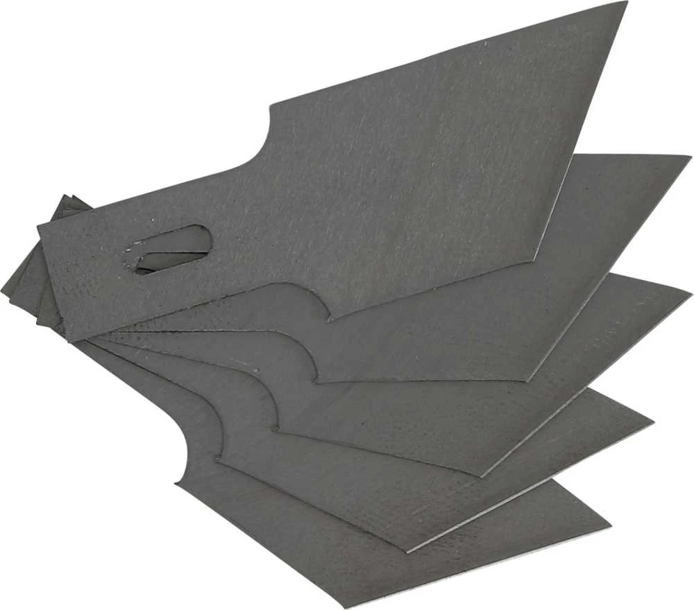 Bgs Technic Atsarginių grandiklių ašmenų rinkinys, skirtas BGS 364 | 0,6 x 16 mm x 53° | 5 vnt. (364-16x53)