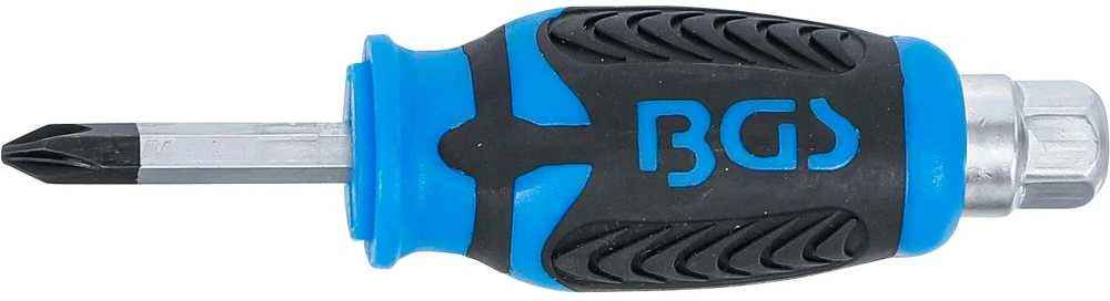 Grąžtas Bgs Technic Atsuktuvas kalamas | su išoriniu šešiakampiu | Kryžminis PH2 | Ašmenų ilgis 38 mm (7912) (7912)