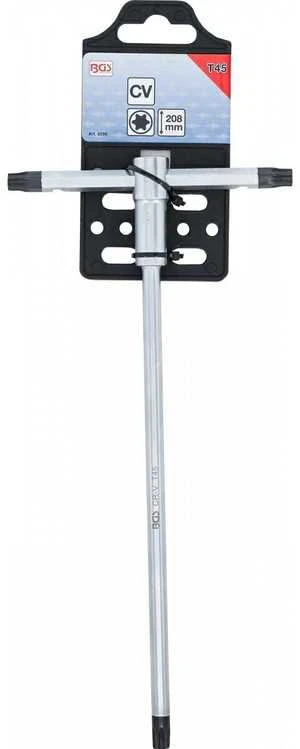 Bgs Technic Atsuktuvas su slankiojančia T formos rankena | T-Star (Torx) | T45 (6098)