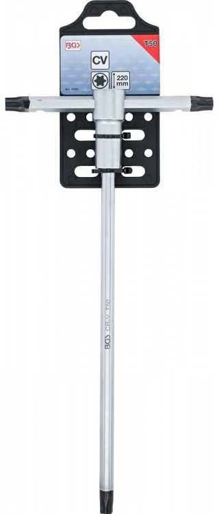 Bgs Technic Atsuktuvas su slankiojančia T formos rankena | T-Star (Torx) | T50 (6099)