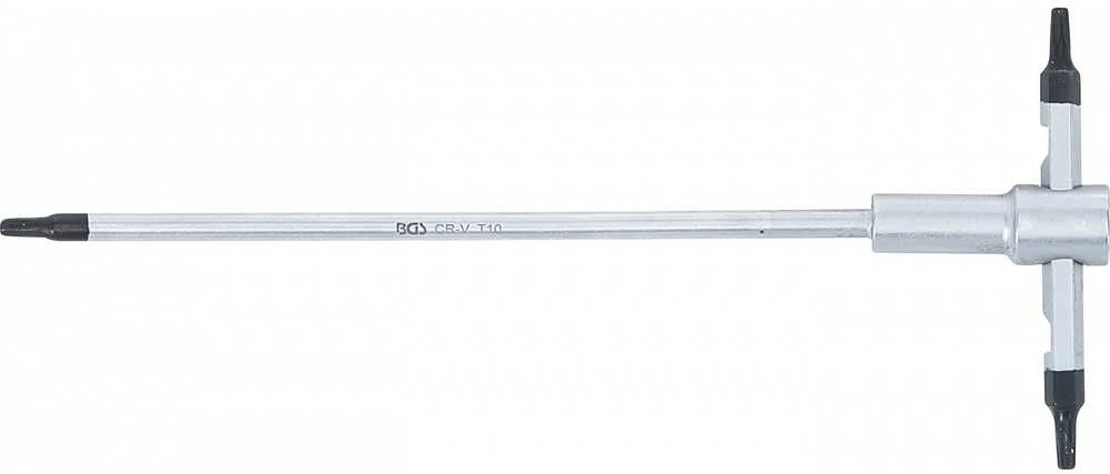 Bgs Technic Atsuktuvas su slankiojančia T formos rankena | T-Star (Torx) | T10 (6091)