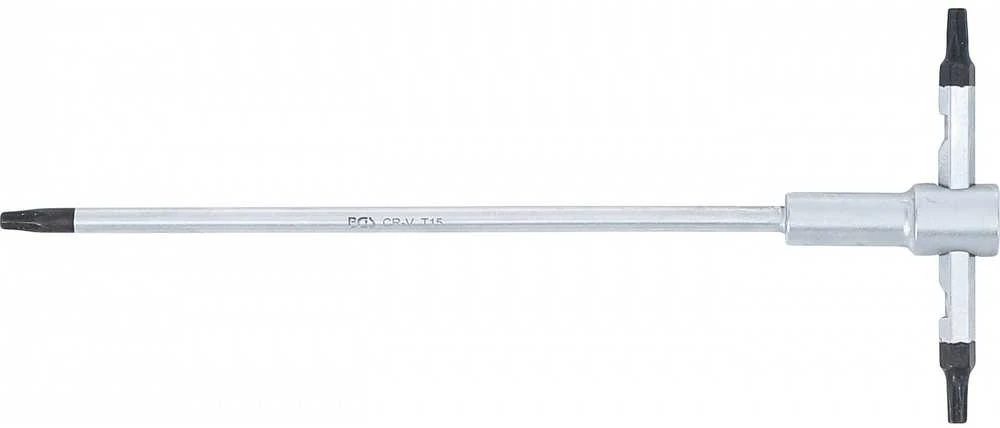 Bgs Technic Atsuktuvas su slankiojančia T formos rankena | T-Star (Torx) | T15 (6092)