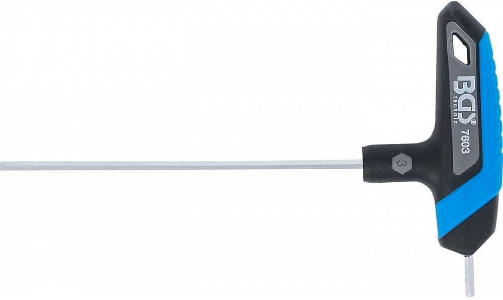 Bgs Technic Atsuktuvas su T formos rankena | vidinis šešiakampis | 3 mm (7603)
