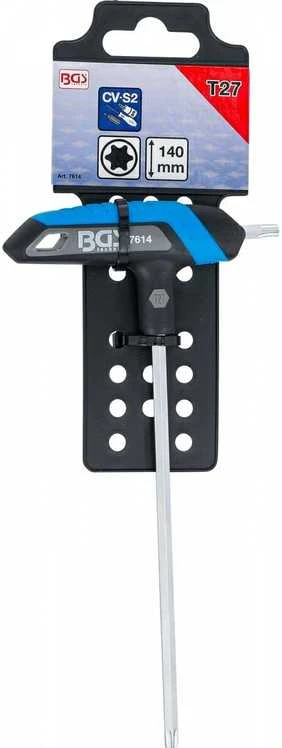 Bgs Technic Atsuktuvas su T formos rankena | T-Star (Torx) | T27 (7614)