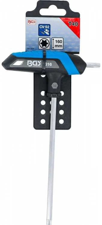 Bgs Technic Atsuktuvas su T formos rankena | T-Star (Torx) | T40 (7616)