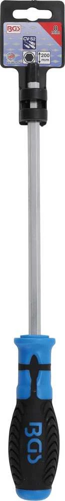 Bgs Technic Atsuktuvas – vidinis šešiakampis 8 mm – 200 mm ašmenys (8629-8)