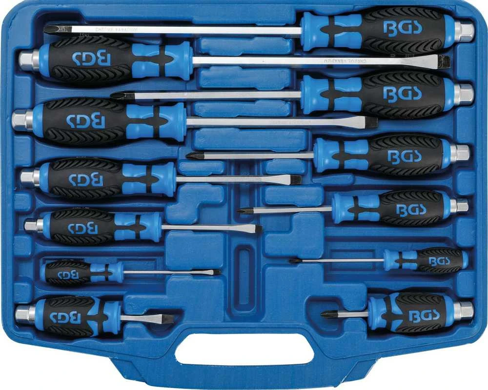 Grąžtas Bgs Technic Atsuktuvų rinkinys | kalami | 12 vnt. (7895)