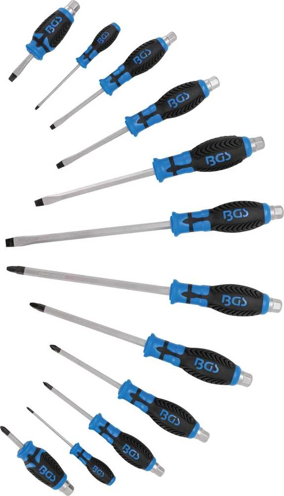 Grąžtas Bgs Technic Atsuktuvų rinkinys | kalami | 12 vnt. (7895)