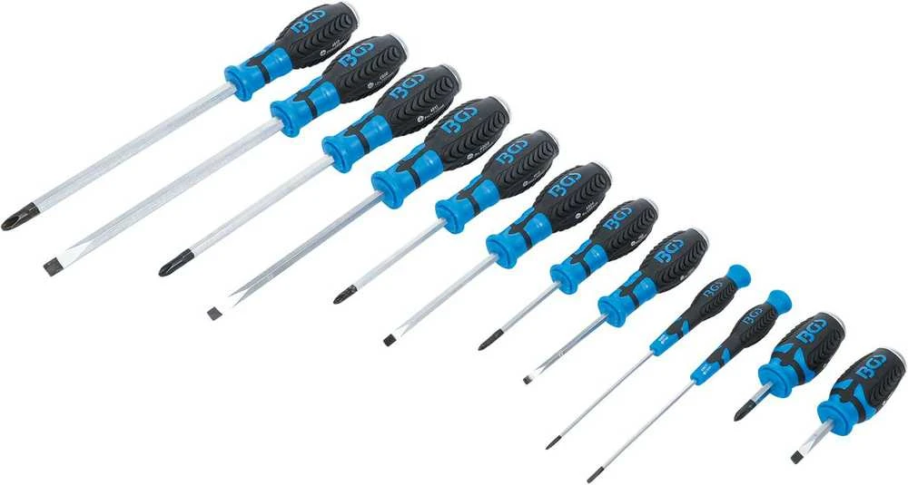 Bgs Technic Atsuktuvų rinkinys | su 6,3 mm (1/4") vidiniu kvadratu | kalami | 12 vnt. (7896)