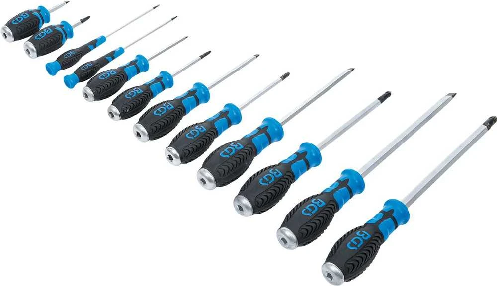 Bgs Technic Atsuktuvų rinkinys | su 6,3 mm (1/4") vidiniu kvadratu | kalami | 12 vnt. (7896)