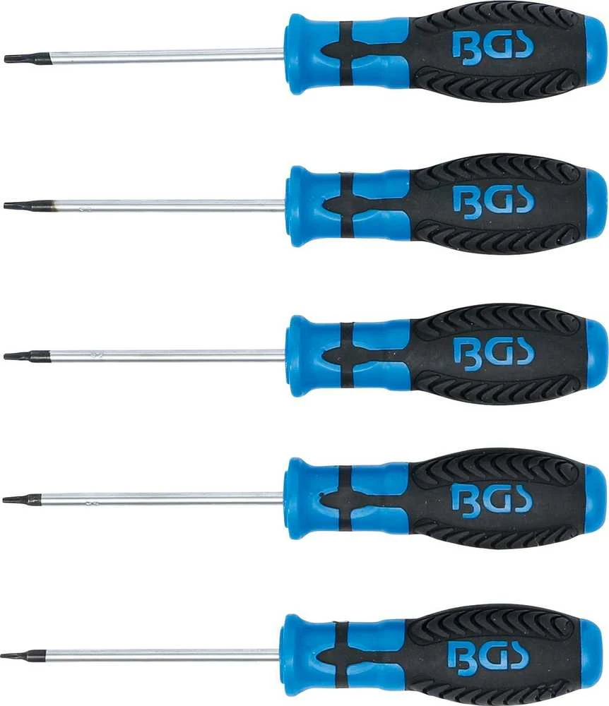 Bgs Technic Atsuktuvų rinkinys | T-Star (Torx) | T6 - T10 | 5 vnt. (6828)