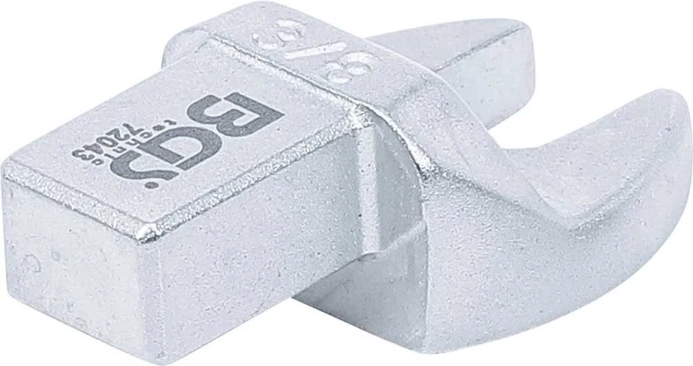 Bgs Technic Atviras įstatomas veržliaraktis | 3/8" | kvadrato dydis 9 x 12 mm (72043)