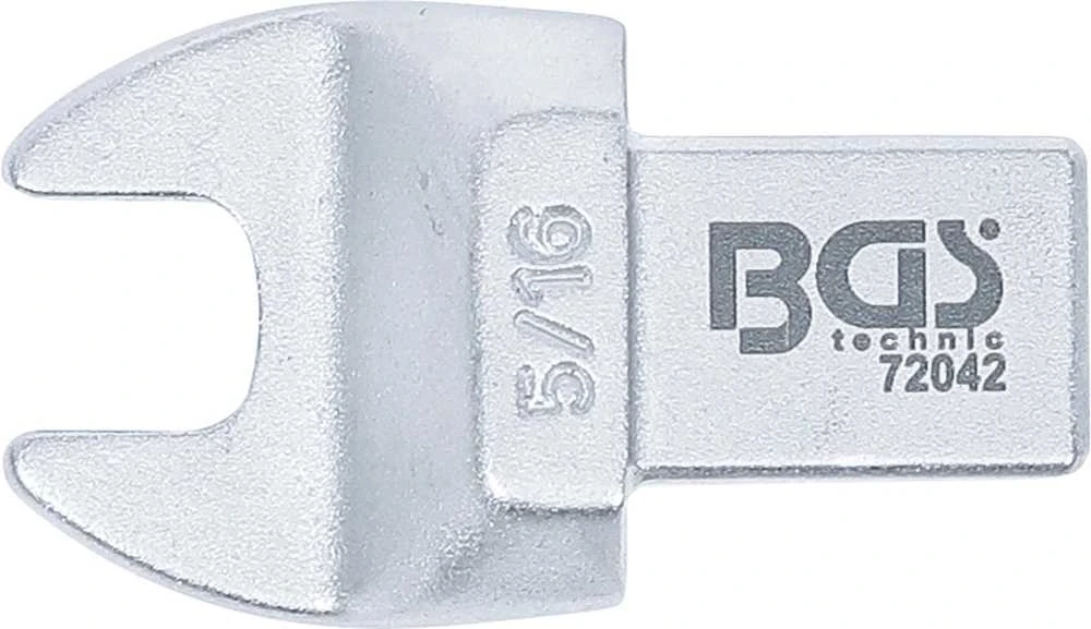 Bgs Technic Atviras įstatomas veržliaraktis | 5/16" | kvadrato dydis 9 x 12 mm (72042)