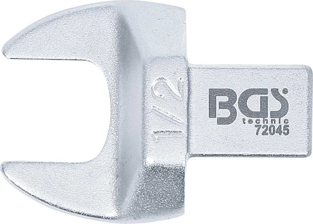 Bgs Technic Atviras įstatomas veržliaraktis | 1/2" | kvadrato dydis 9 x 12 mm (72045)