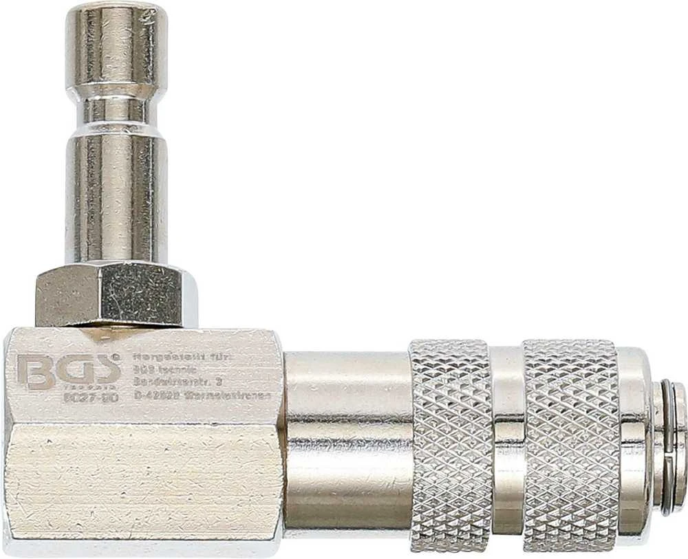 Bgs Technic Aušinimo sistemos „Bayonet“ adapteris | 90° kampu | skirtas 8027, 8098 (8027-90)