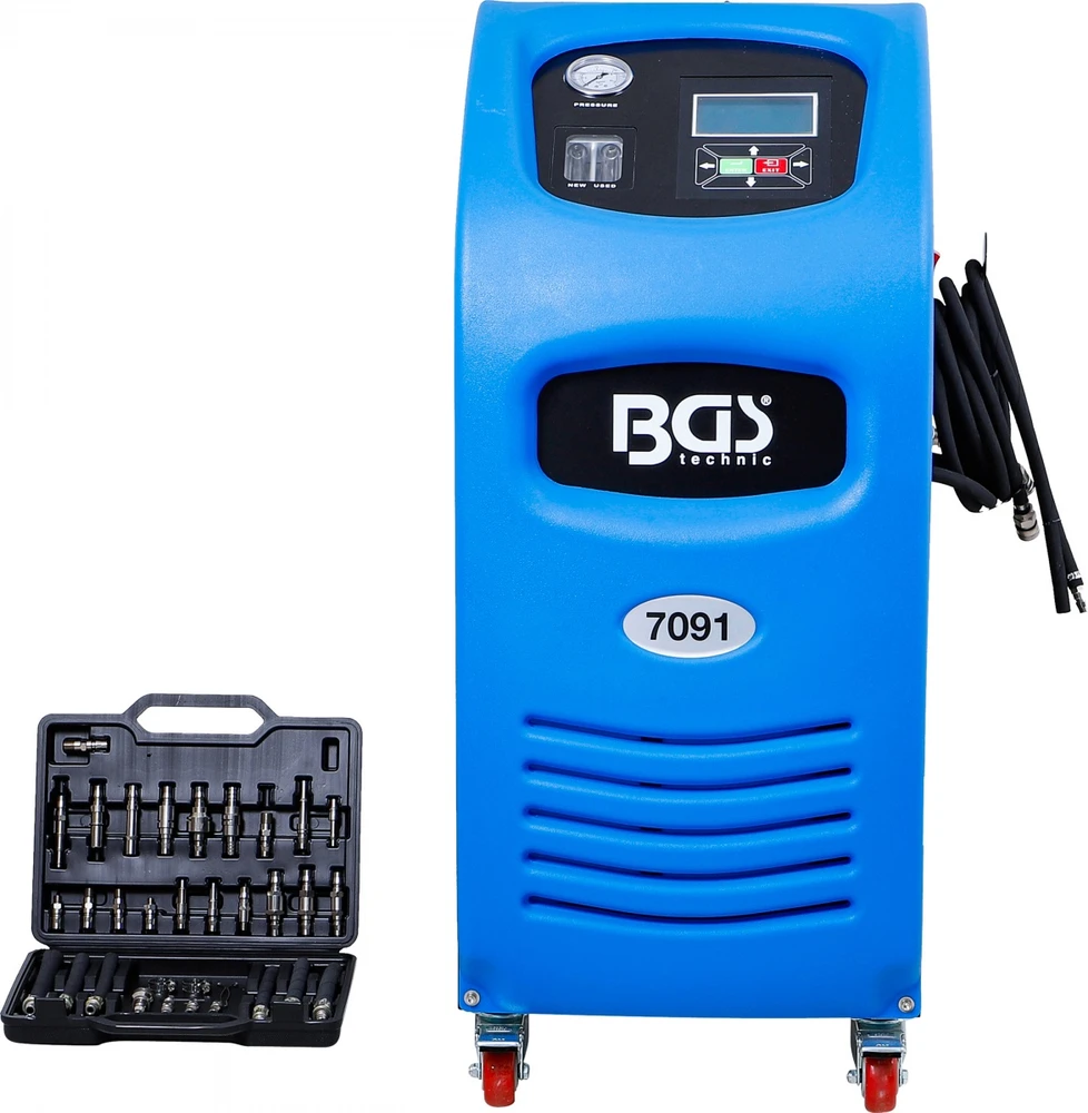 Bgs Technic Automatinės pavarų dėžės alyvos keitimo ir plovimo stotelė | 2 × 20 l (7091)
