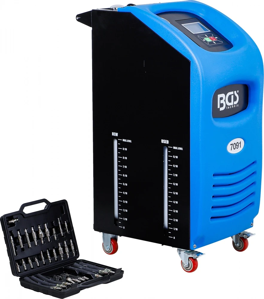 Bgs Technic Automatinės pavarų dėžės alyvos keitimo ir plovimo stotelė | 2 × 20 l (7091)