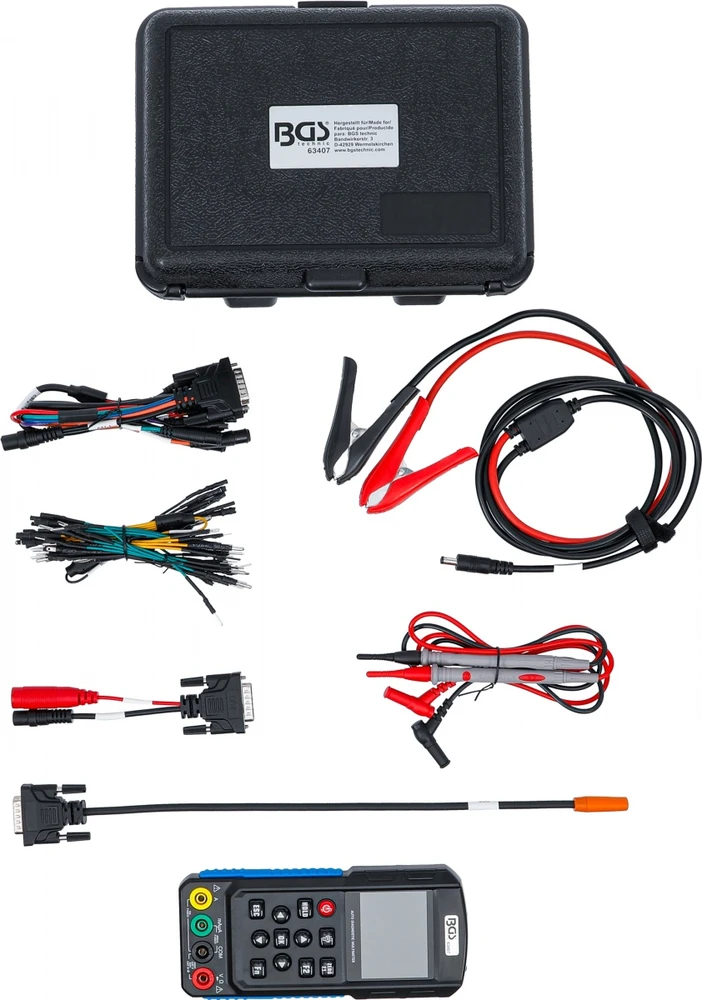 Bgs Technic Automobilinis diagnostinis multimetras | osciloskopas ir signalų generatorius (63407)