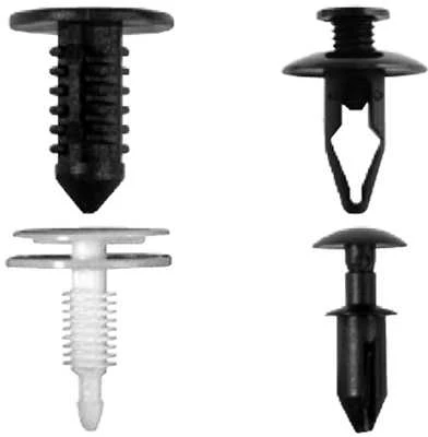 Bgs Technic Automobilinis klipsų asortimentas Ford, Mazda, GM, Chrylser, Nissan | 415 vnt. (9041)