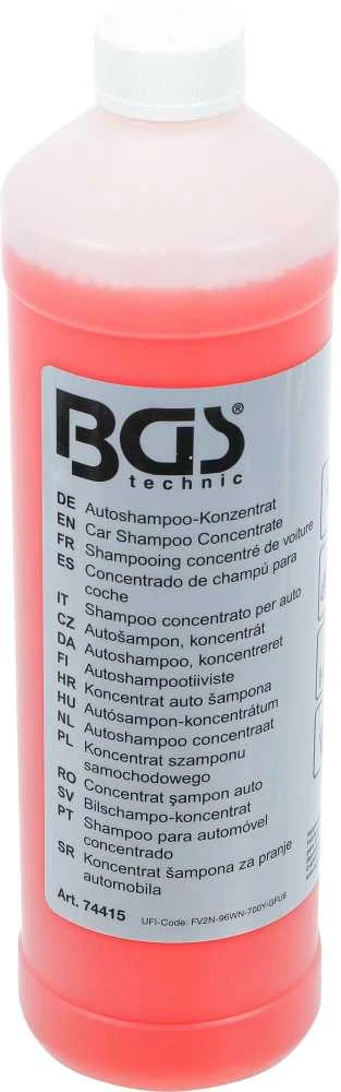 Bgs Technic Automobilių šampūno koncentratas | raudonas | 1000 ml (74415)