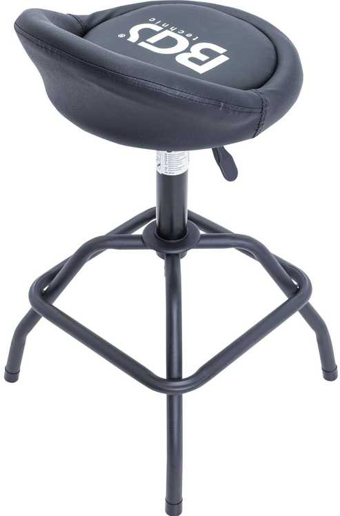 Bgs Technic Autoserviso baro kėdė | reguliuojamas aukštis | 630 - 770 mm (70144)