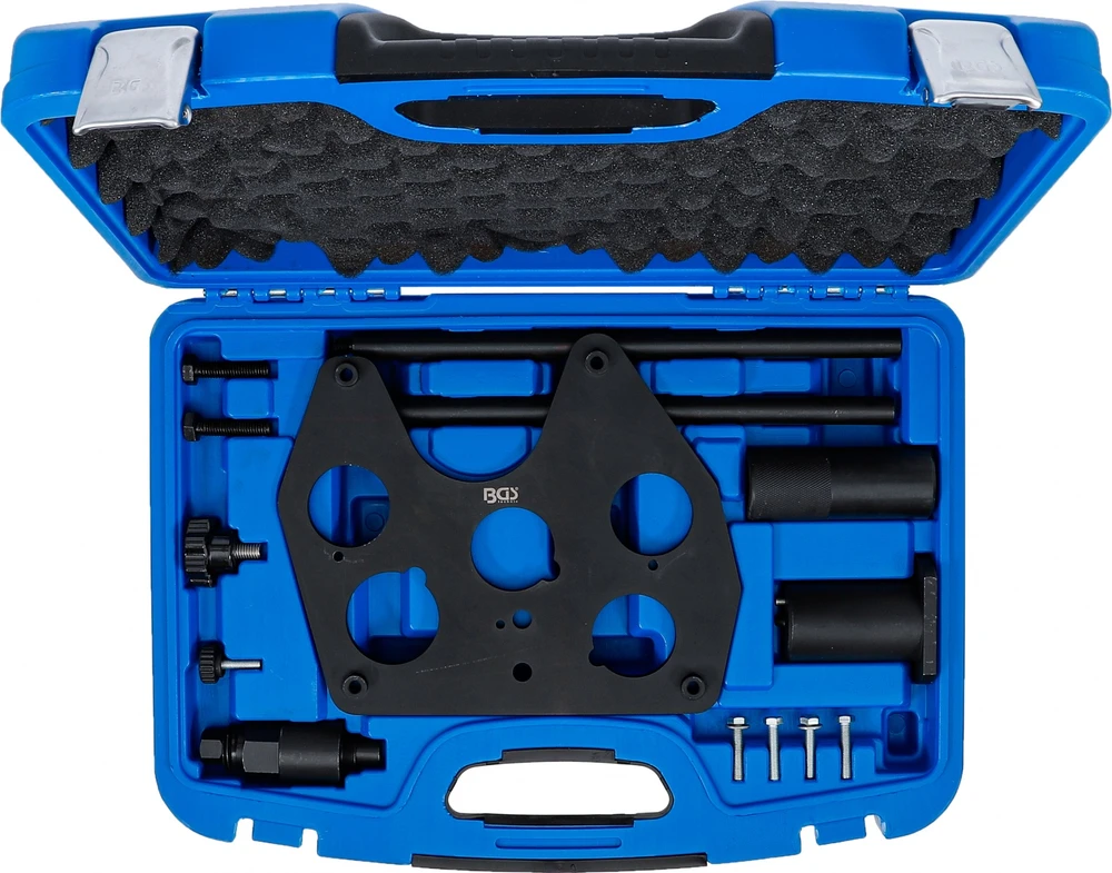 Bgs Technic Balansavimo velenų montavimo ir išmontavimo įrankių rinkinys | Jaguar / Land Rover 2.0 dyzelis | 14 vnt. | BGS (74689B)