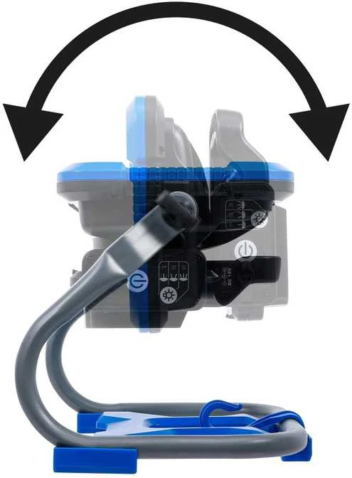 Bgs Technic Belaidė LED darbo lempa | sulankstomas | 18 V | be baterijos (7375)